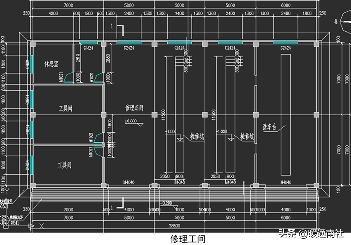 給排水、強弱電、采暖、消防等基本示圖講解