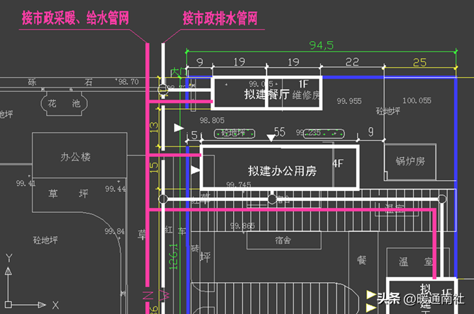 給排水、強弱電、采暖、消防等基本示圖講解