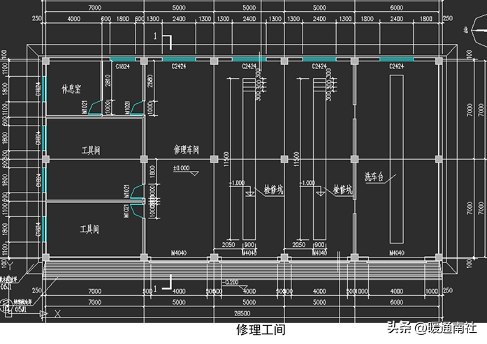 給排水、強弱電、采暖、消防等基本示圖講解