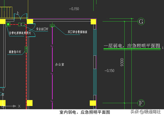 給排水、強弱電、采暖、消防等基本示圖講解